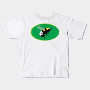 Artwork of a Bumblebee II Kids T-Shirt